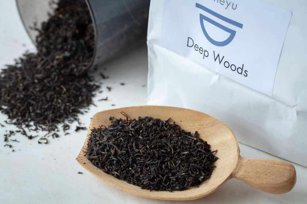 Deep Woods økologisk sort te breakfast te løs te