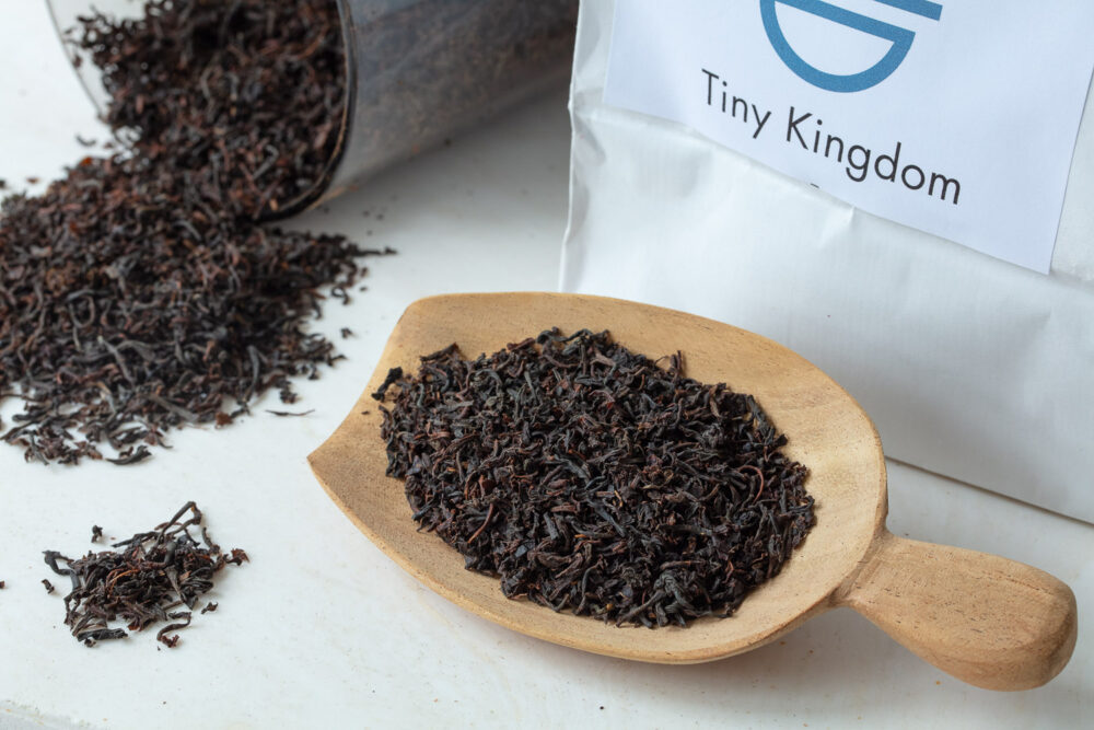 Tiny Kingdom økologisk sort te Earl Grey med bergamotte løs te