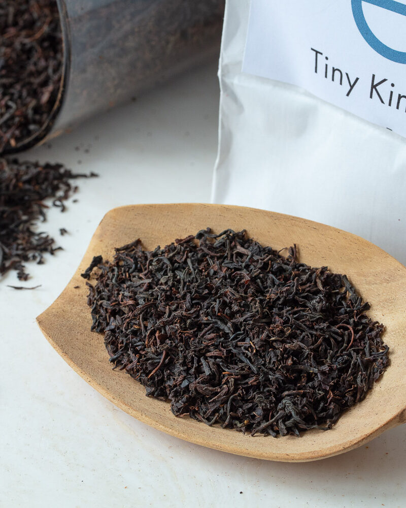 Tiny Kingdom økologisk sort te Earl Grey med bergamotte løs te