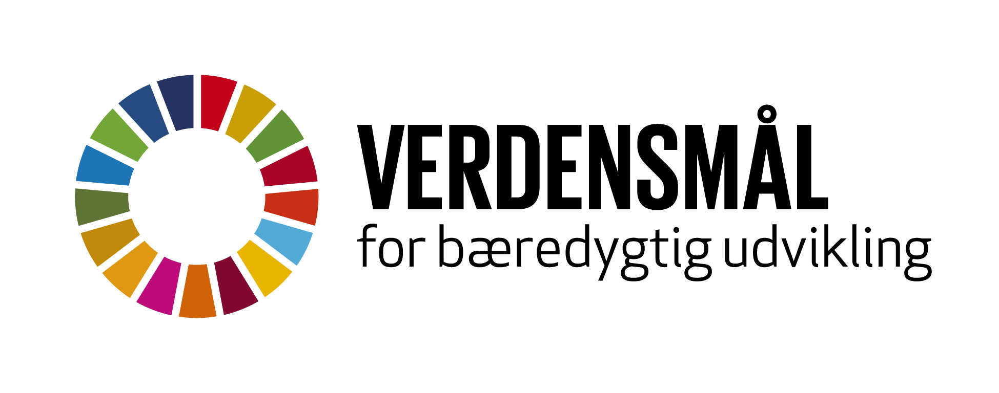 Logo for de 17 verdensmål for bæredygtig udvikling