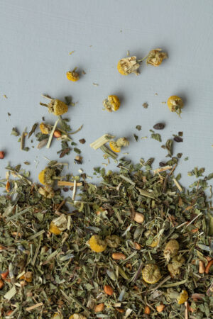 Organic herbal tea mint liquorice caffein-free økologisk urte te mynte lakrids koffein fri