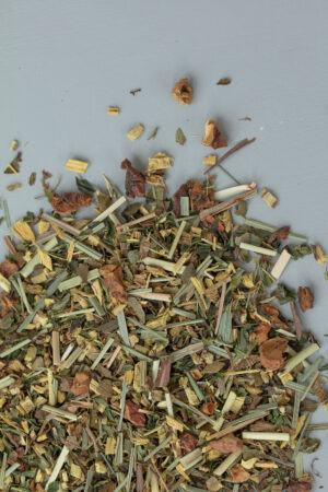 Cozy Mint liquorice mint apple lemongras organic quality herbal tea loose tea